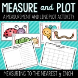 Measure and Plot - Measuring to the Nearest Half Inch and 