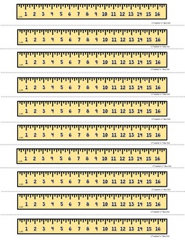 Measure by Centimeters Task Cards by Teacher's Take-Out | TpT