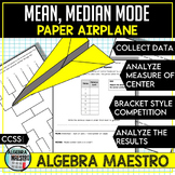 Measure of Center:  Paper Airplane Activity