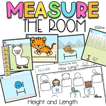Preview of Measure the Room - Height and Length | Measurement Activities