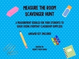 Measure the Room Scavenger Hunt Task Cards/ Center