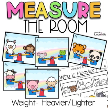 Preview of Measure the Room - Weight | Measurement Activities | Comparing Weight