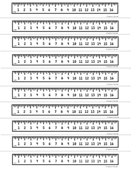 Measure to Nearest Quarter Centimeter Task Cards by Teacher's Take-Out