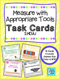 Measure with Appropriate Tools Task Cards