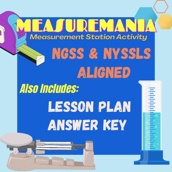 Preview of Measuremania! - NGSS & NYSSLS Aligned Stations Activity