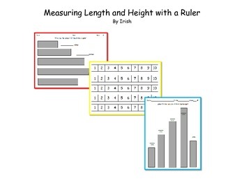 Preview of Measuring Rectangles - Length and Height