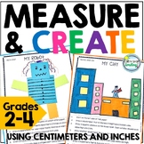 Measurement Activities Math Inches & Centimeters CREATE by