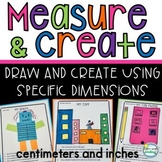 Measurement Activities Math Inches Centimeters Build a Hou