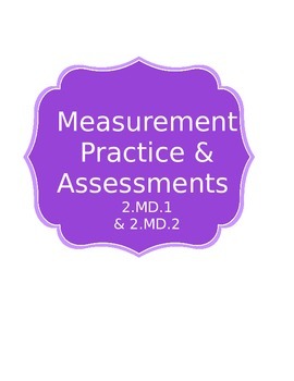 Preview of Measurement 2.MD.1 and 2.MD.2