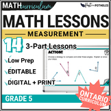 Grade 5 Ontario Measurement Lessons: Metric Conversions Me