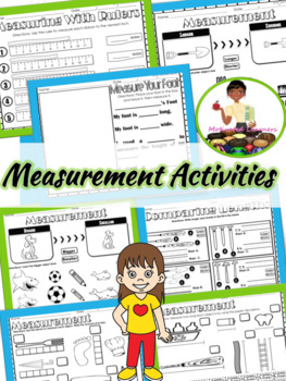 Preview of Measurement | Non Standard Measurement | Measurement for Kindergarten