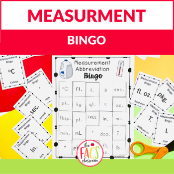 kitchen measuring bingo        <h3 class=
