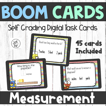 Preview of Measurement Activities | Boom Cards