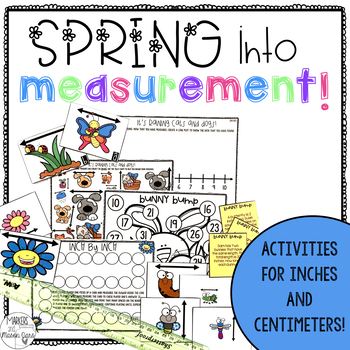 Preview of Measurement Activities | Inches & Centimeters
