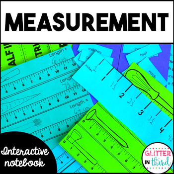 Preview of Measurement Activities Interactive Notebook BUNDLE