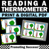 Reading a Thermometer Measuring Temperature Measurement an