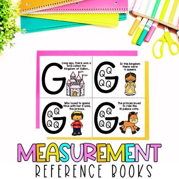 Preview of Measurement Activities | The Kingdom of Gallon Mini-Books | Math Activity