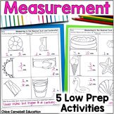 Measurement Activities for 2nd Grade - Inch, Feet, Yards, 