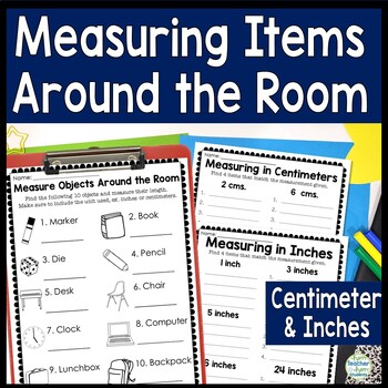 Preview of Measurement Activity: Measure the Room: 3 Measuring with a Ruler Activities