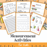 Measurement Activity Worksheets: Learning How to Use a Ruler
