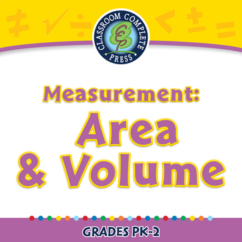 Preview of Measurement: Area & Volume - NOTEBOOK Gr. PK-2