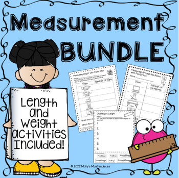 Measurement Bundle - Length and Weight by Molly's Masterpieces | TpT