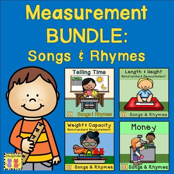Preview of Measurement BUNDLE Songs and Rhymes