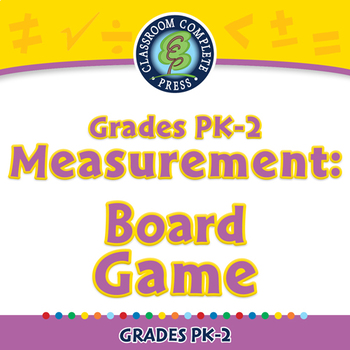 Preview of Measurement: Board Game - NOTEBOOK Gr. PK-2