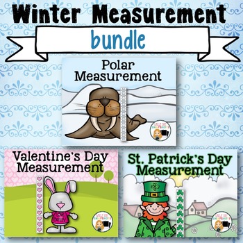 Preview of Winter Measurement Bundle Non-Standard Units