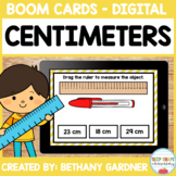 Measurement (CENTIMETERS) - Boom Cards - Distance Learning
