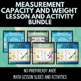 Measurement Capacity and Weight Lessons and Worksheets Mat