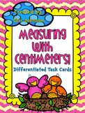 Measurement Task Cards Centimeters