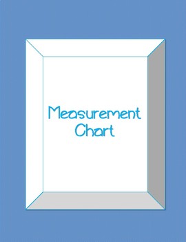 Measurement Chart by NotJustAnotherTeacher | TPT