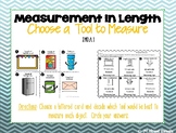 Measurement: Choose a Tool to Measure with - GO MATH! Chapter 8