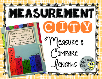 Preview of Measurement City: A Math Craftivity