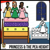Measurement Clip Art: Princess and the Pea - 1 Inch Mattre
