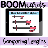 Measurement: Comparing Lengths: Boom Cards