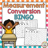 Measurement Conversion Bingo Games - Metric, Customary, and Time