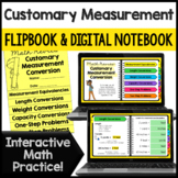 Measurement Conversion Digital Notebook & Math Flipbook (C