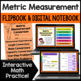 Measurement Conversion Digital Notebook & Printable Flipbo