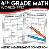 Measurement Conversion (Metric) Worksheets