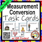 Measurement Conversion Task Cards NOW Digital!