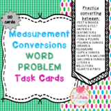 Measurement Conversion Word Problem Task Cards
