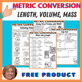 Measurement Conversion Worksheet, Converting Metric Unit (