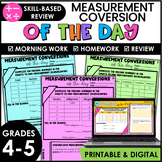 Measurement Conversion of the Day  *with Google Slides™ Ma