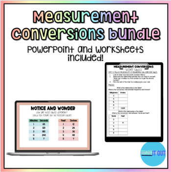 Preview of Measurement Conversions Bundle!