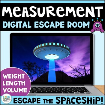 Preview of Measurement Conversions Game - 4th Grade Math End of Year Escape Room Activity