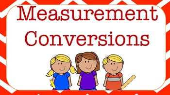 Measurement Conversions Metric System Posters , Length Capacity and Time