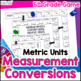 Measurement Conversions Metric Units Game | 5th Grade Math Review