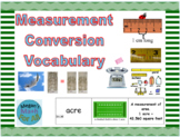 Measurement Conversions Vocabulary - Freebie